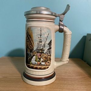 Avon’s 1986 The Building of America Stein Collection-The Shipbuilder